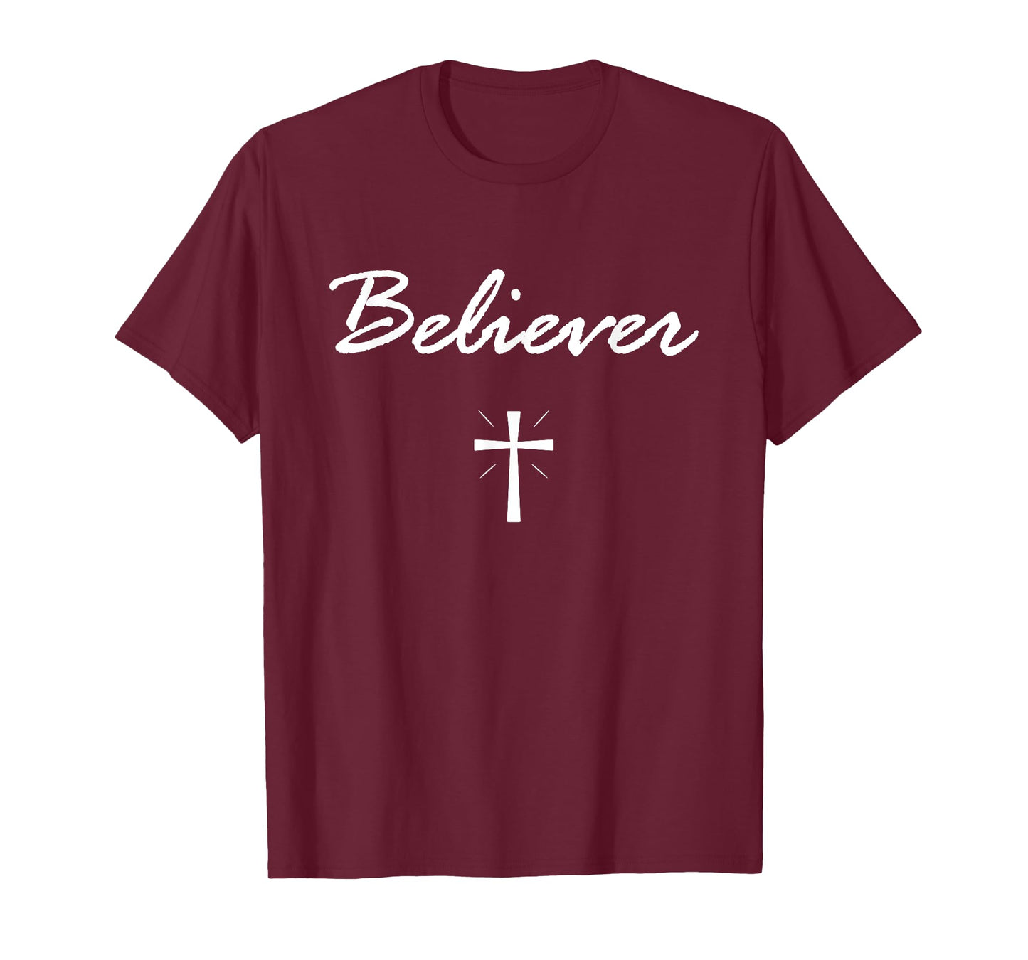 Believer Cross Bible Verse Christian Christ Lover Gift T-Shirt