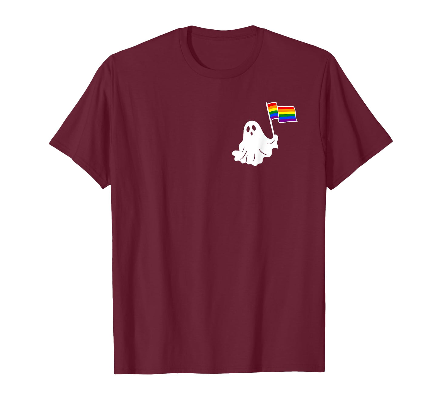 LGBT Halloween Gay Pride Halloween LGBT Ghost T-Shirt
