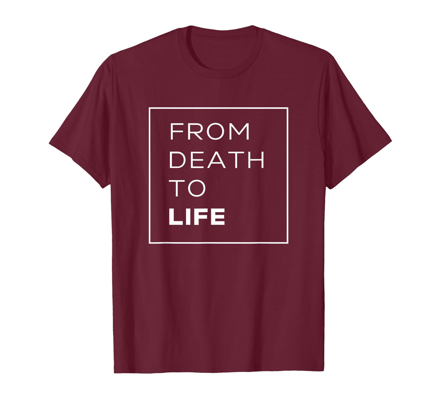 Baptism Death to Life Group Church T-Shirt