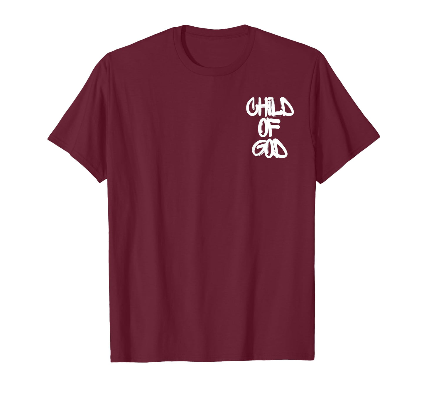 Child of God Psalm 23 - Front and Back T-Shirt