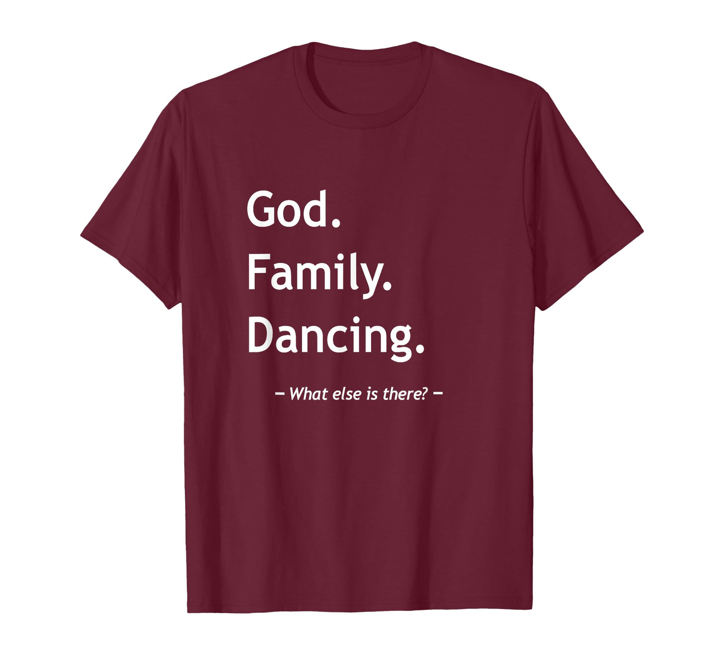 Christian Faith Jesus Christianity God Family Dancing Dancer T-Shirt
