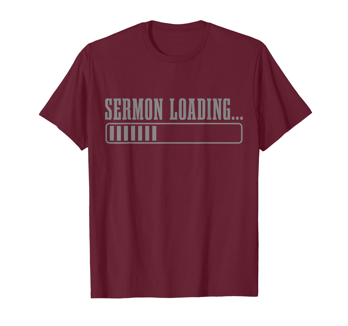 Pastor Sermon Loading Funny Preacher Bible Christian Faith T-Shirt