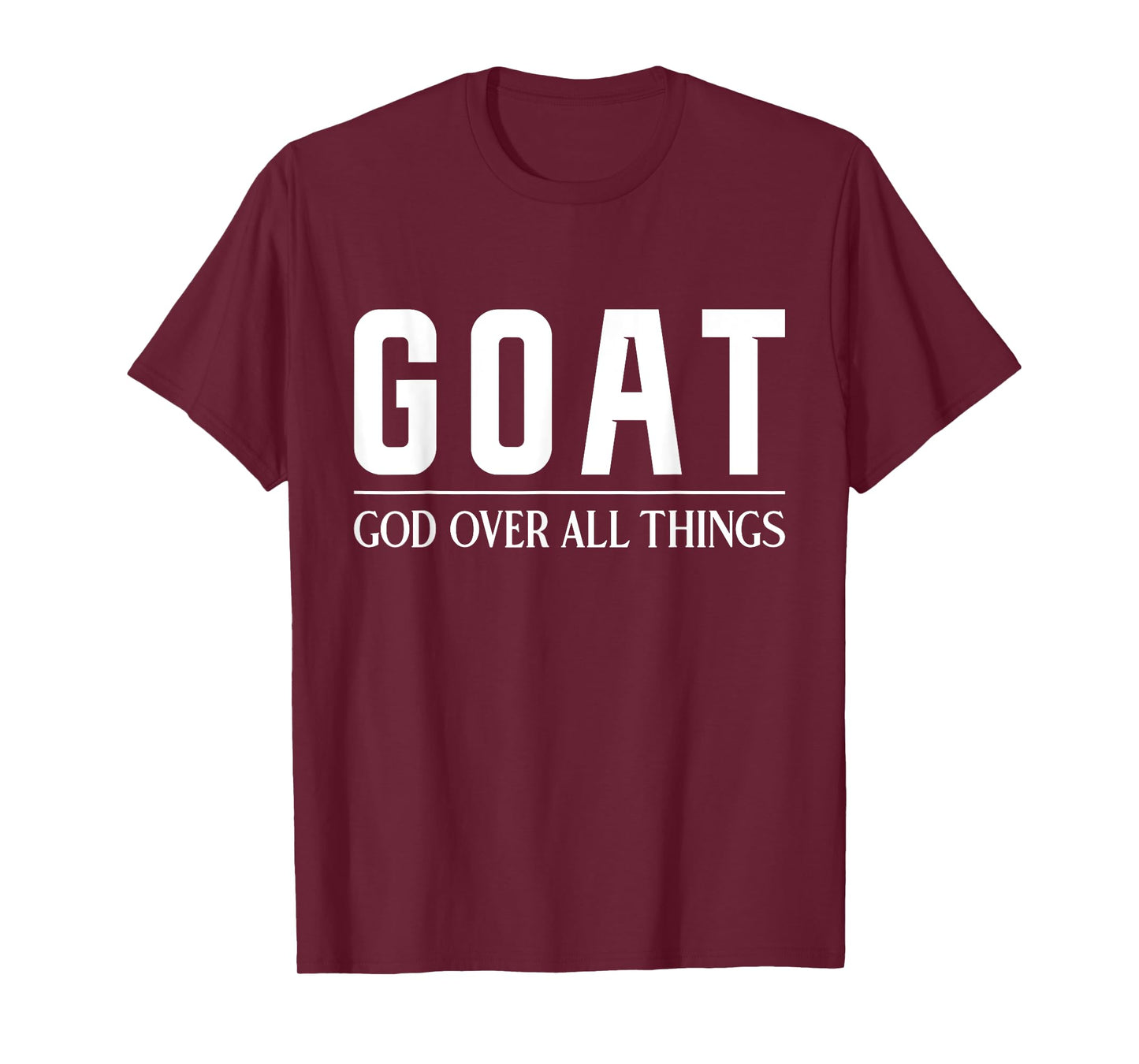Christian Faith Jesus GOAT T-Shirt
