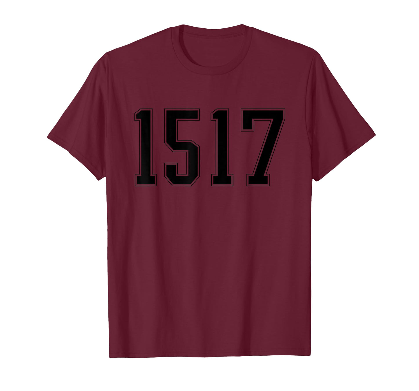 Theology 1517 Reformed Christian Martin Luther T-Shirt