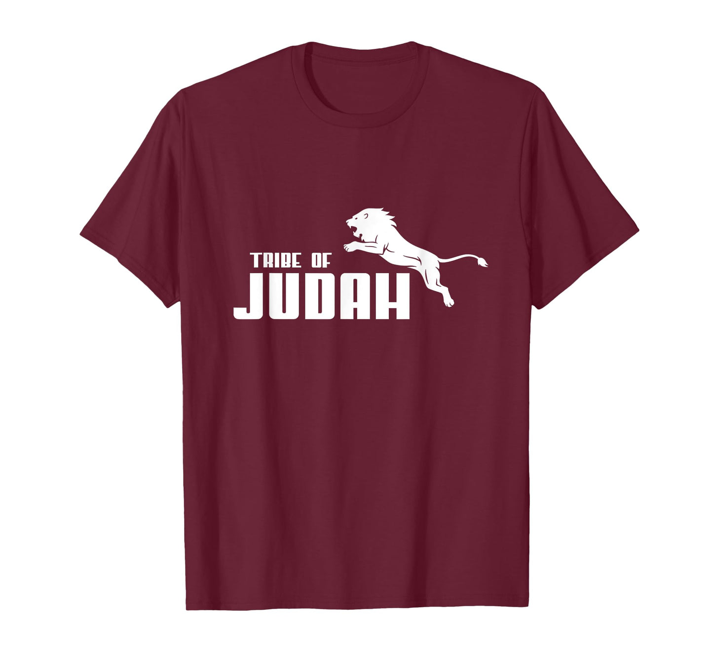 Tribe of Judah Lion Jumping Lion Of Zion Hebrew Israelite T-Shirt