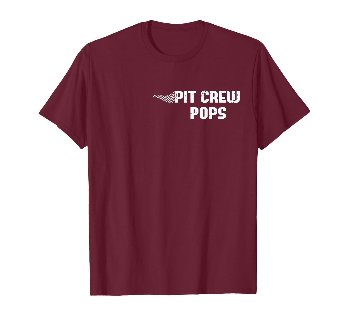Pit Crew Pops Racing Car Family Matching Birthday Party T-Shirt