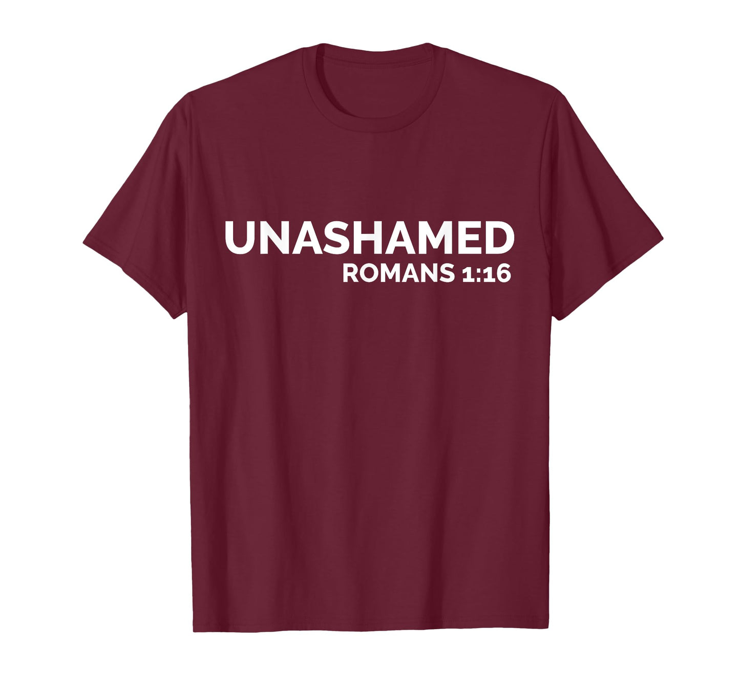 Christian | Romans Unashamed | Jesus Cross T-Shirt