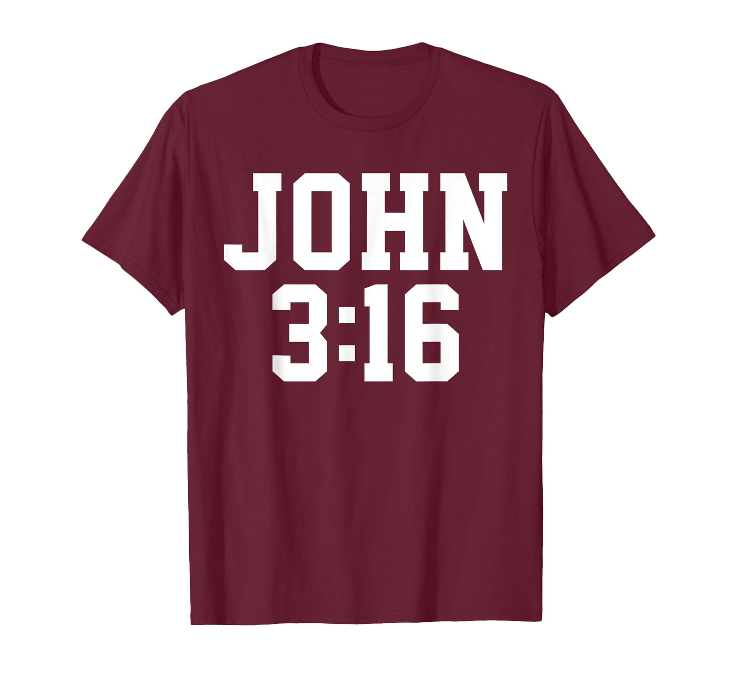 Christian John 3:16 Gift Bible Verse T-Shirt