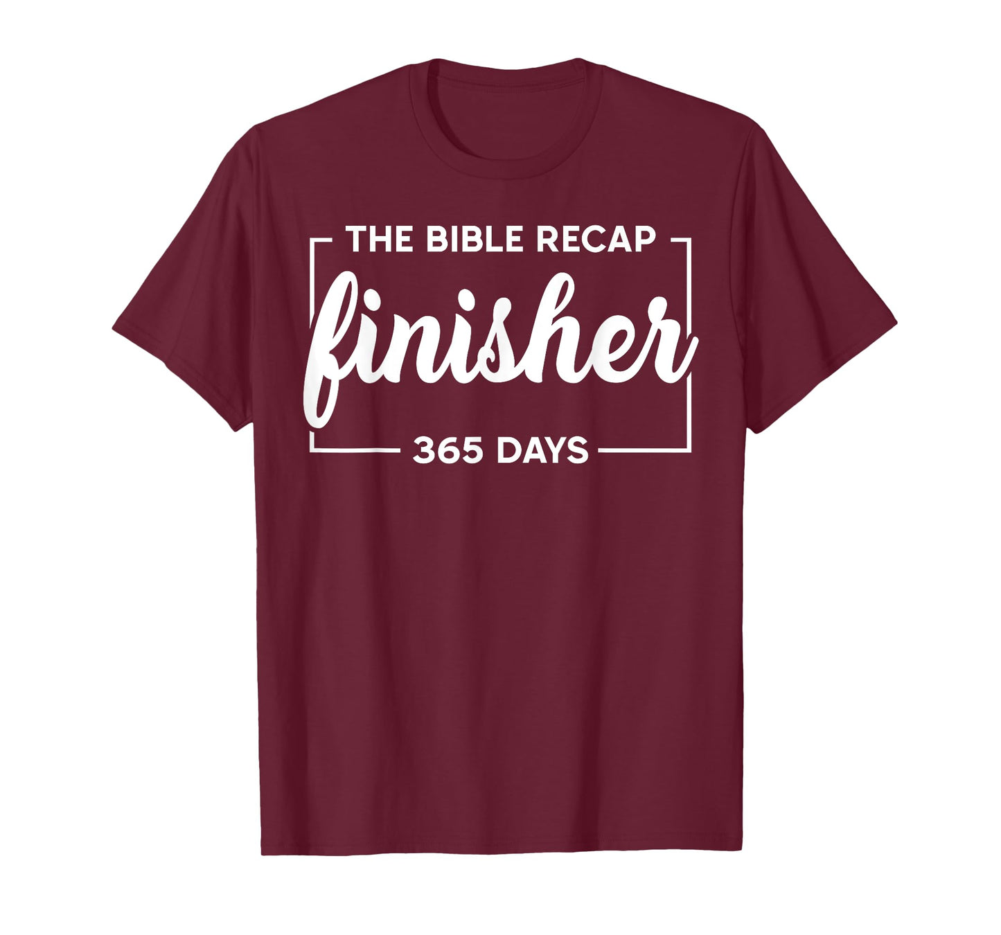 The Bible Recap Finisher 365 Days Shirt For Kids Boys Girls T-Shirt