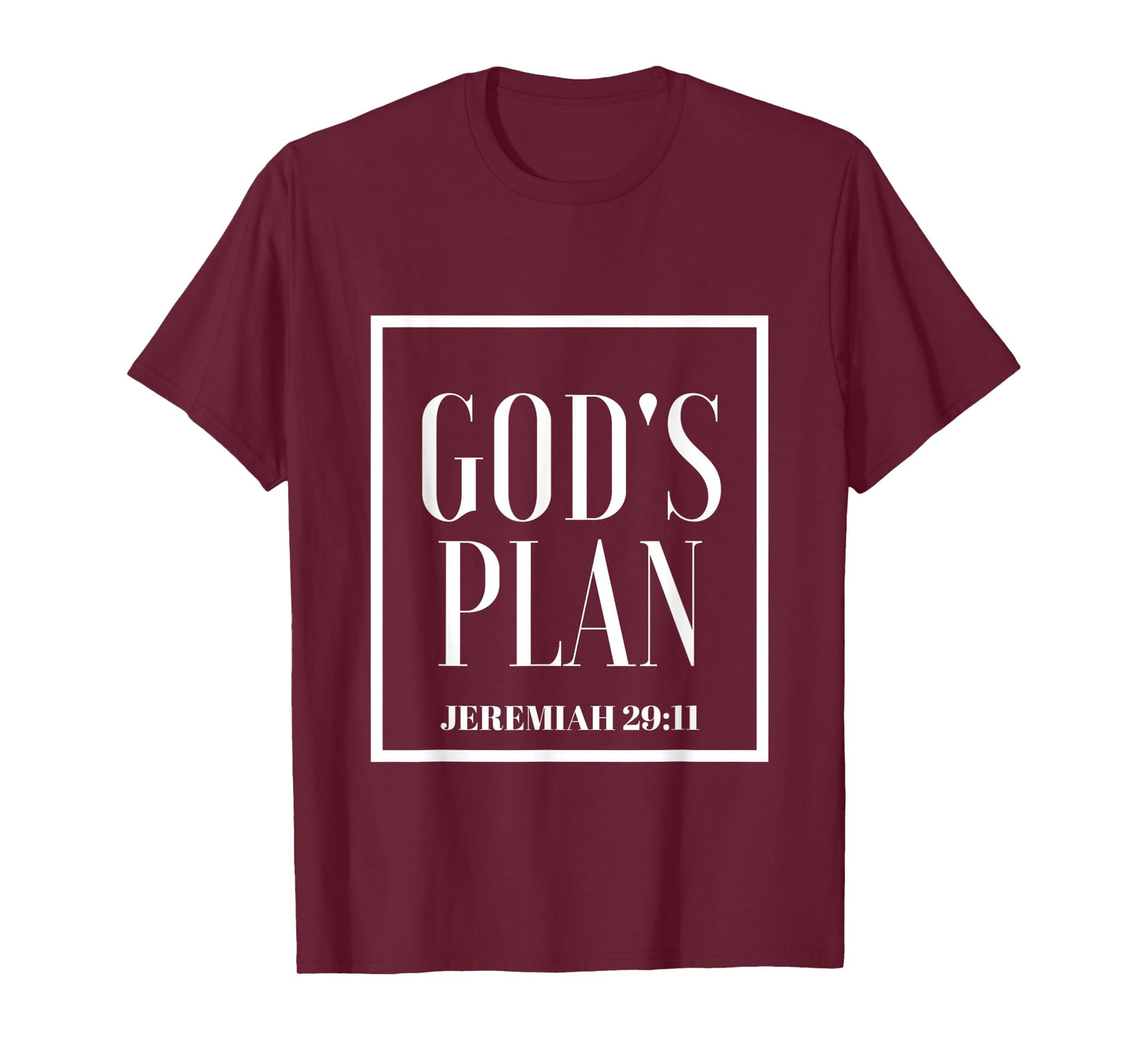 God's Plan T-Shirt - Bible church to prosper in Jesus T-Shirt