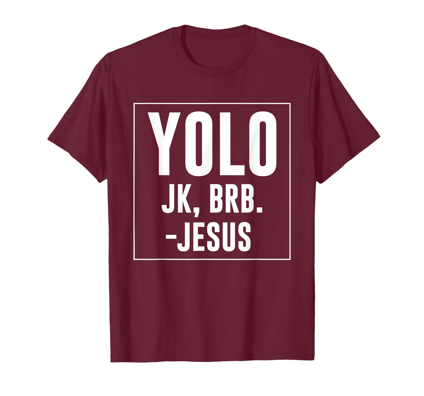 Yolo JK Brb Jesus Quotes Christ Risen Easter Day T-Shirt