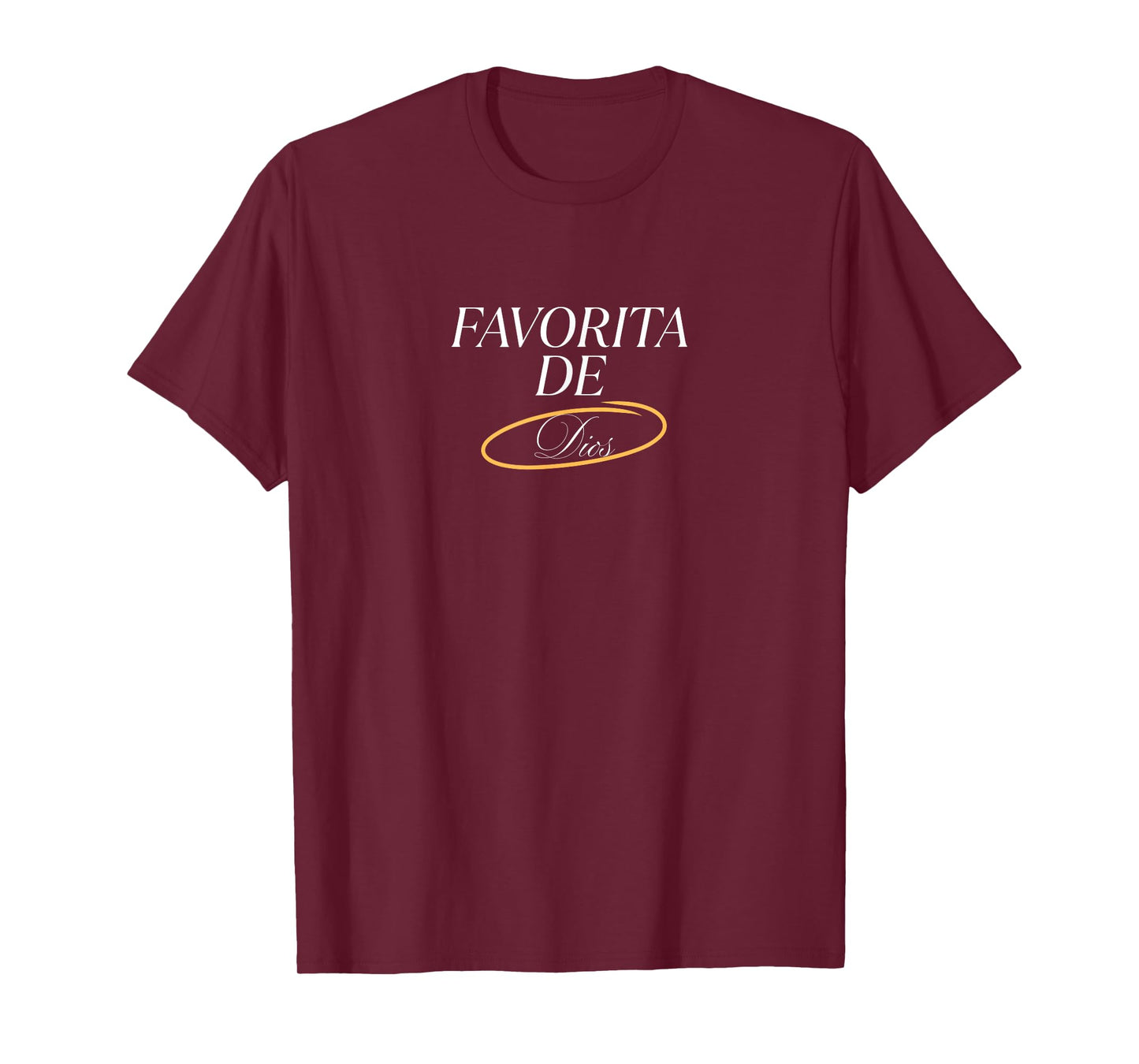 Favorita de Dios |God's Favorite -Christian -Women Casual T-Shirt