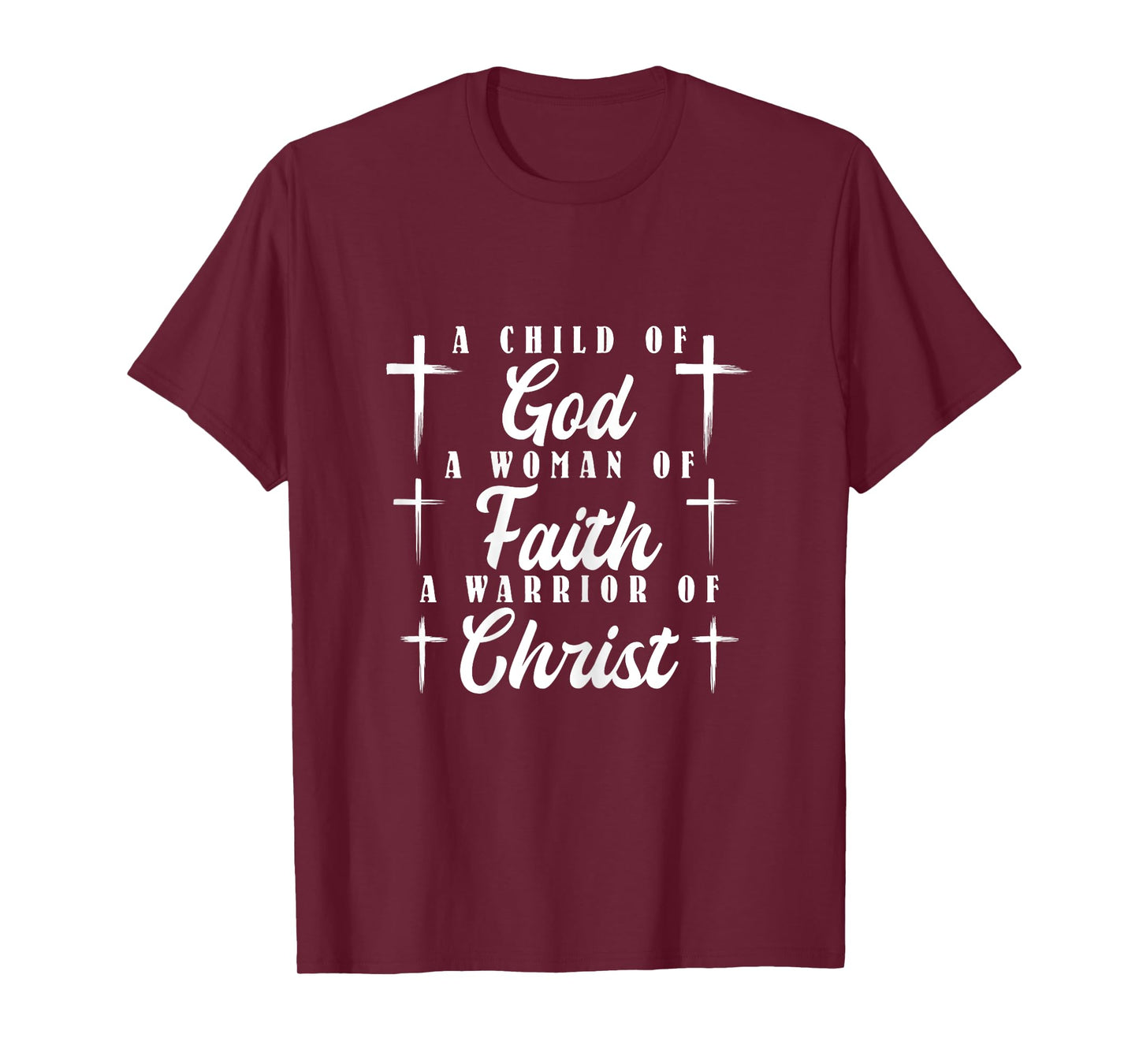 Religious A Child of God A Woman of Faith T-Shirt