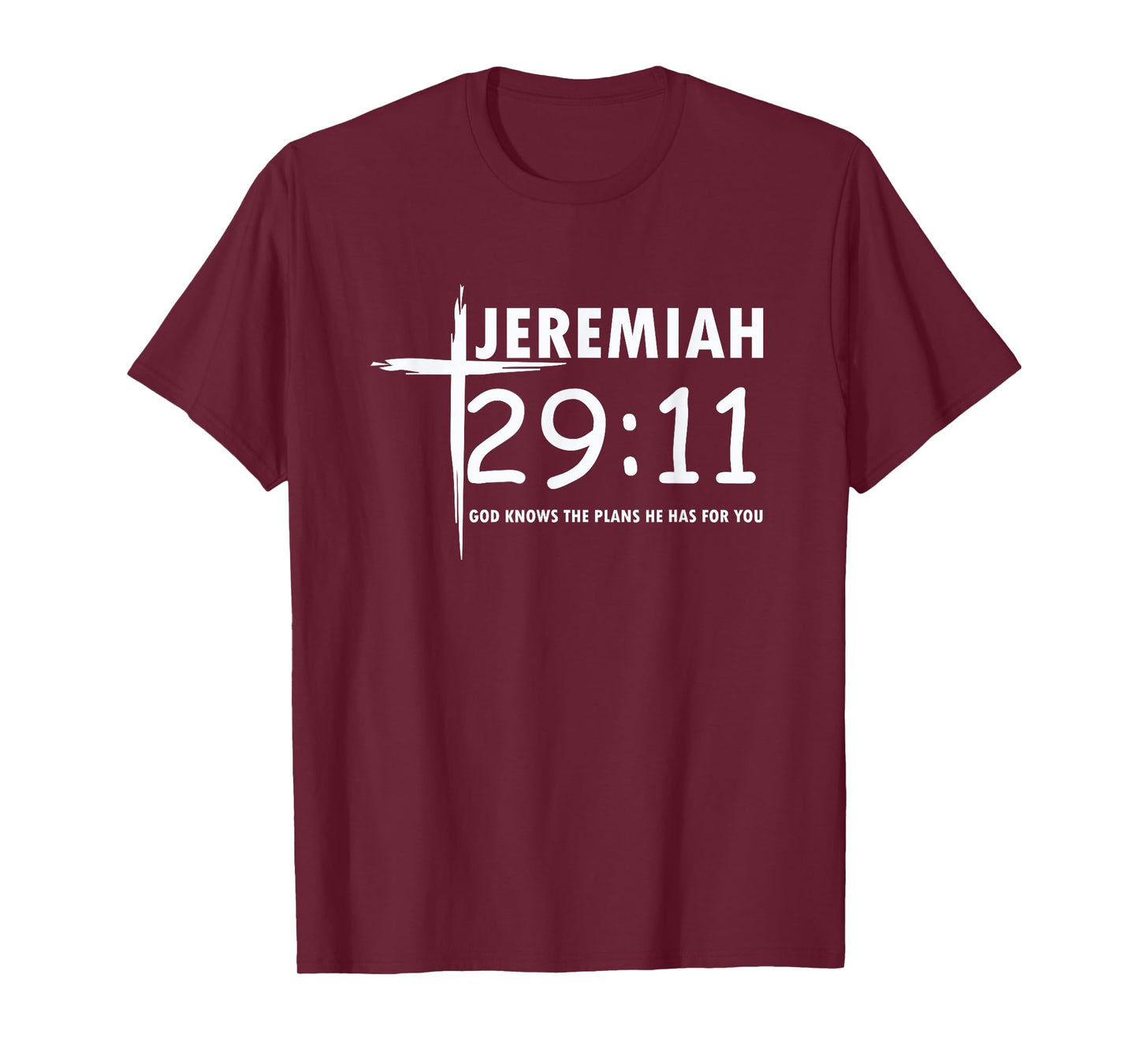 Christian Jeremiah 29:11 Bible Verse T-Shirt T-Shirt