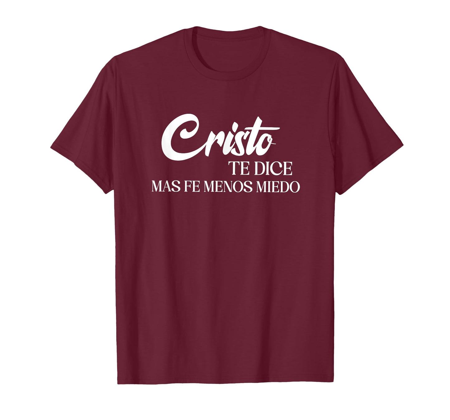 Camiseta cristiana en espanol Versiculo Spanish Christians T-Shirt