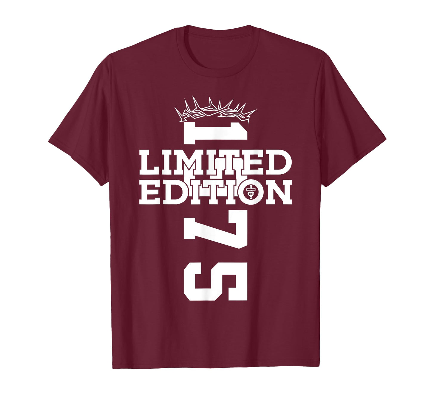 Religious Limited Edition 1975 Jesus 50TH Birthday T-Shirt