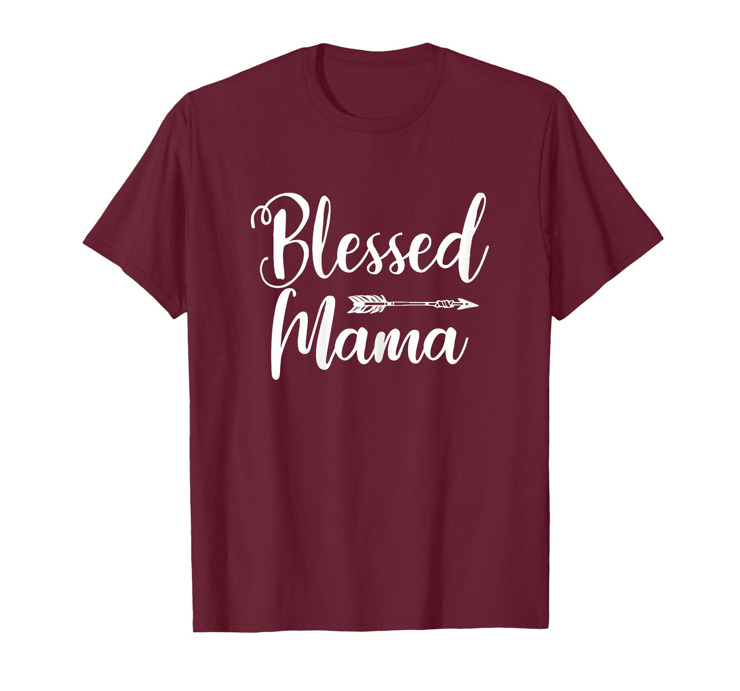 Blessed Mama Shirt With Sayings - Christian Mom Religious T-Shirt