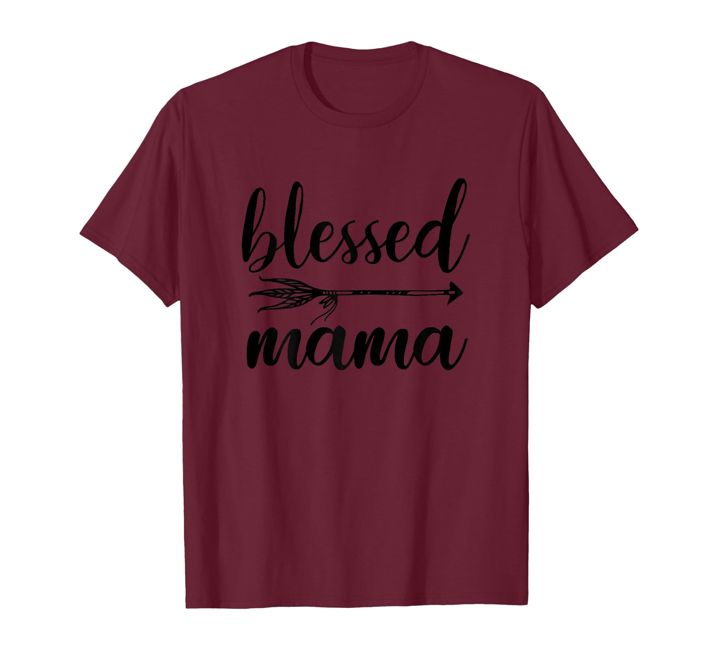 Blessed Mama Shirt With Sayings - Christian Mom Religious T-Shirt