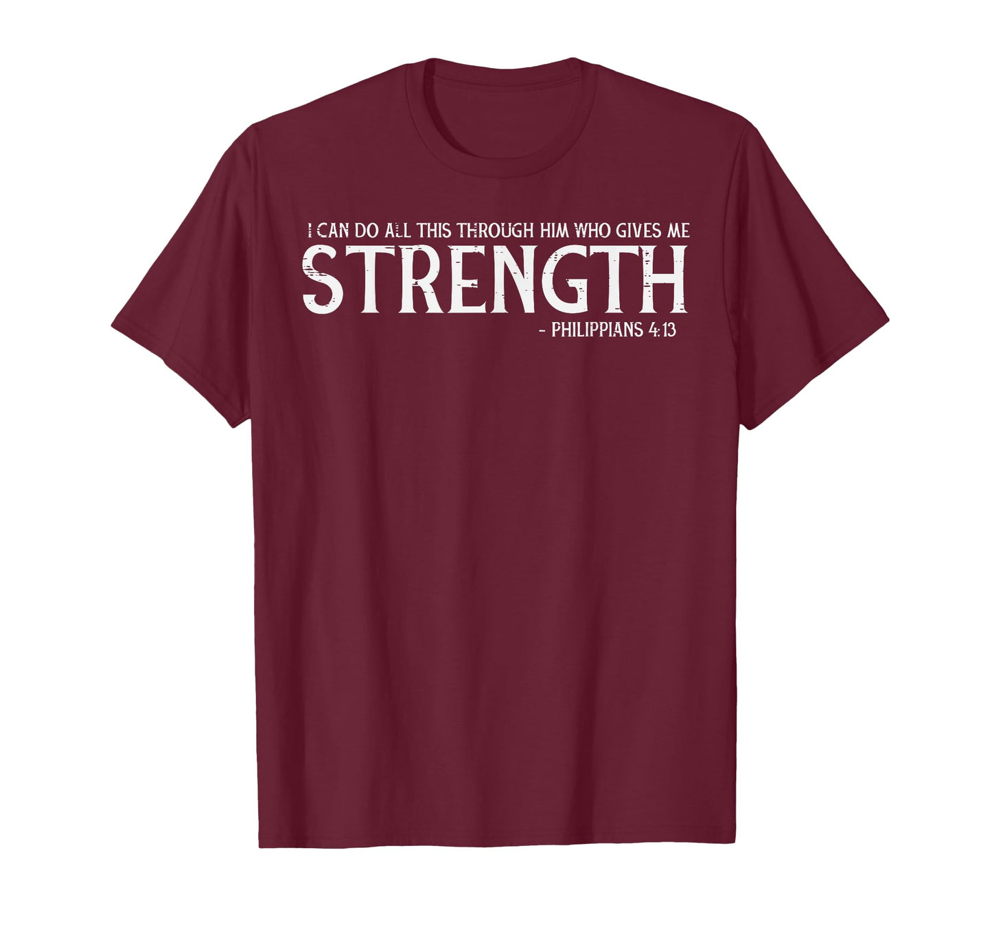 I Can Do All Things Strength Jesus Philippians Women Men Kid T-Shirt