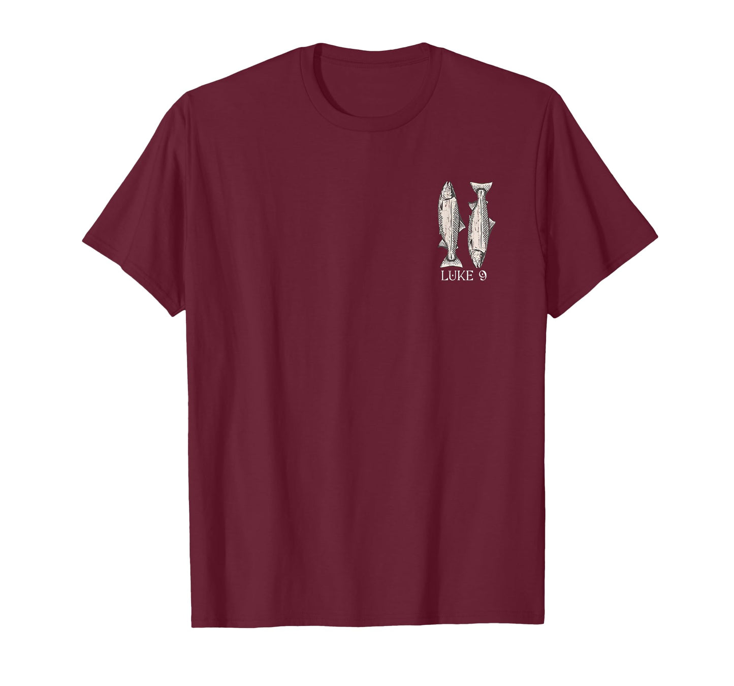 God's Math, Equals 5000 Meals, Jesus Feeds - Front and Back T-Shirt