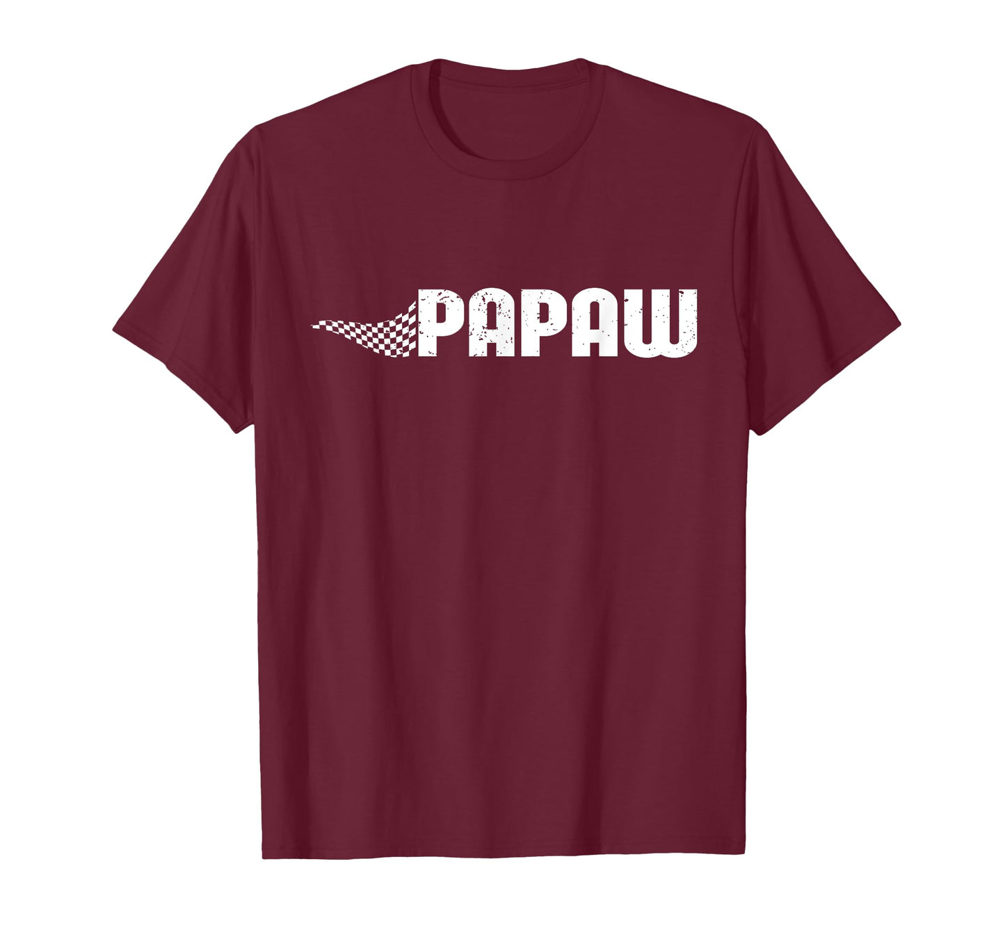 Pit Crew Papaw Racing Car Family Matching Birthday Party T-Shirt