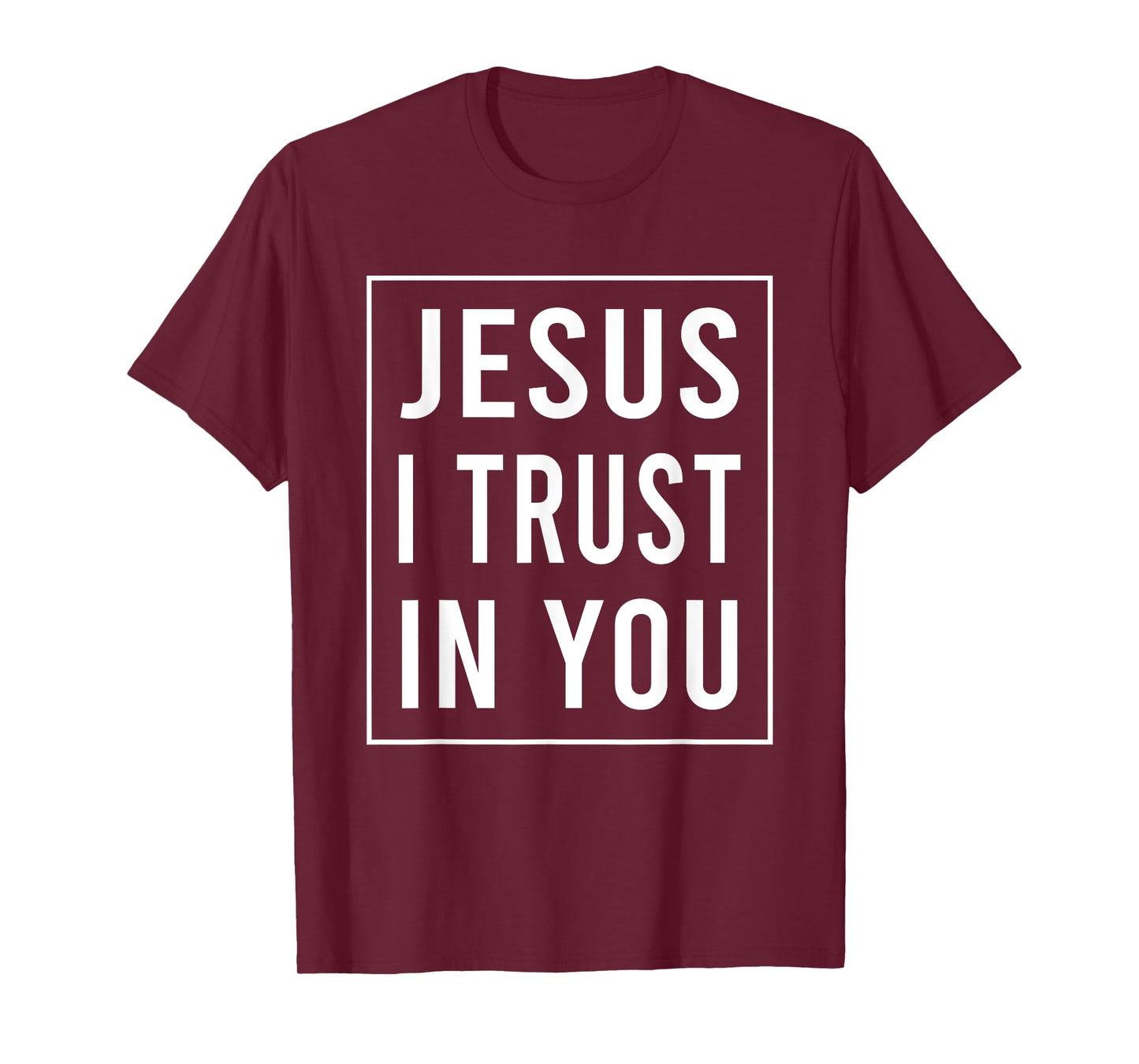 Jesus I Trust In You Divine Mercy Devotion Christian Women T-Shirt