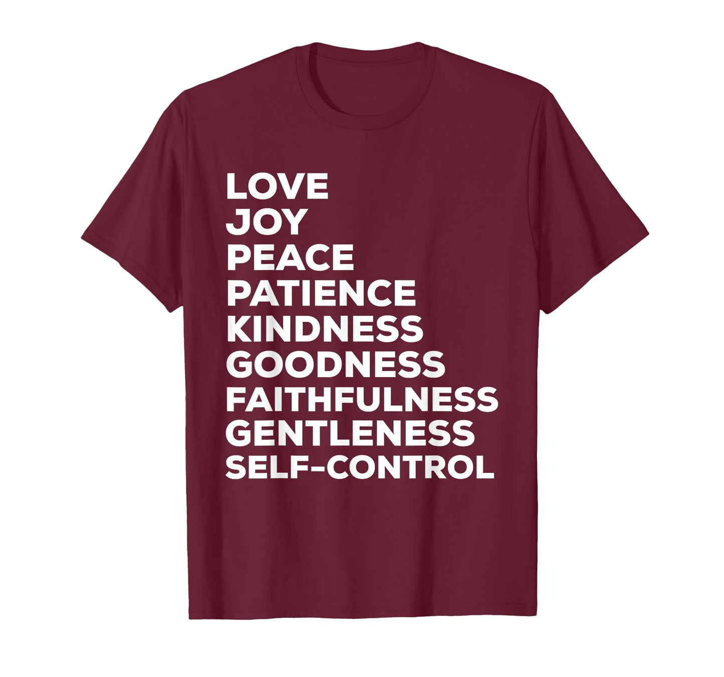 Fruits of the Spirit T-shirt | Love Joy Peace Patience T-Shirt