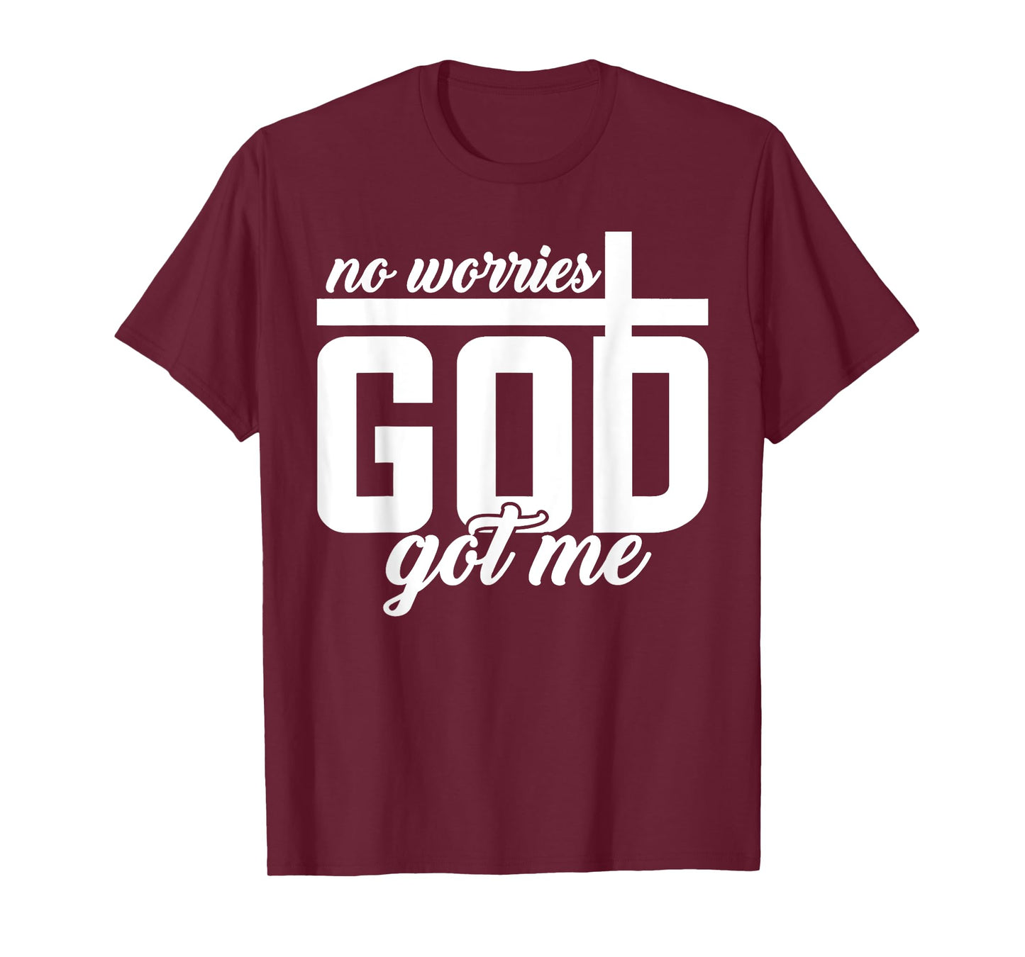 God Jesus Got Me Motivational Church Faith Christian Saying T-Shirt