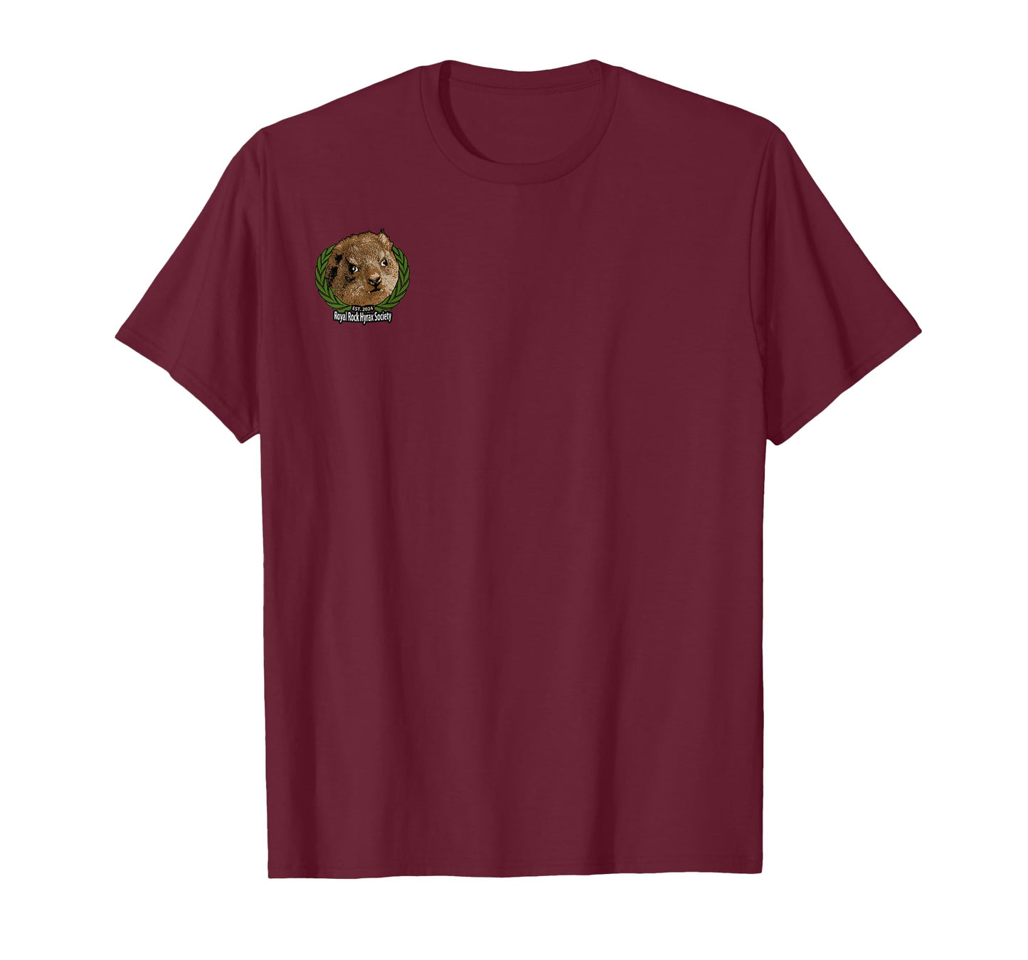 Not an Elephant Kids Unisex Rock Hyrax Society T-Shirt - Black, Small