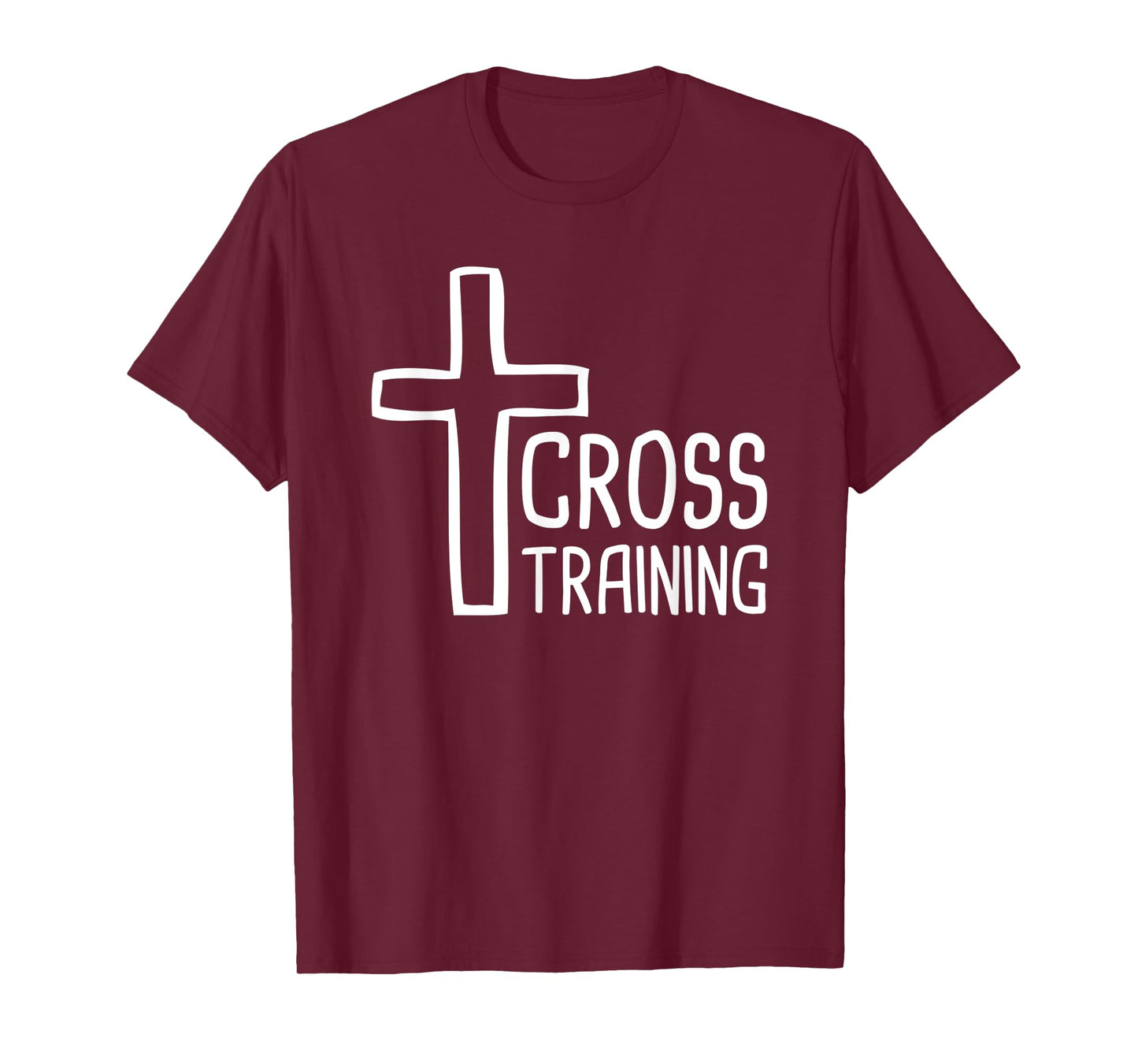 Funny Cross Gift for Christian Workout Gym Fans T-Shirt