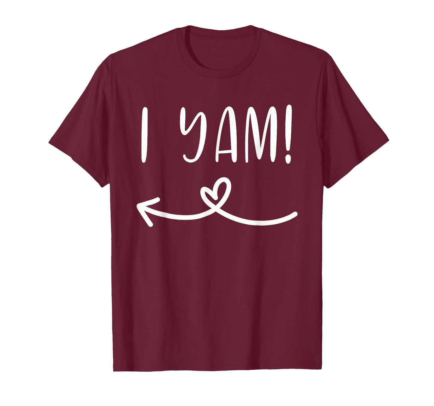 Thanksgiving Matching Couple She's My Sweet Potato I Yam Set T-Shirt
