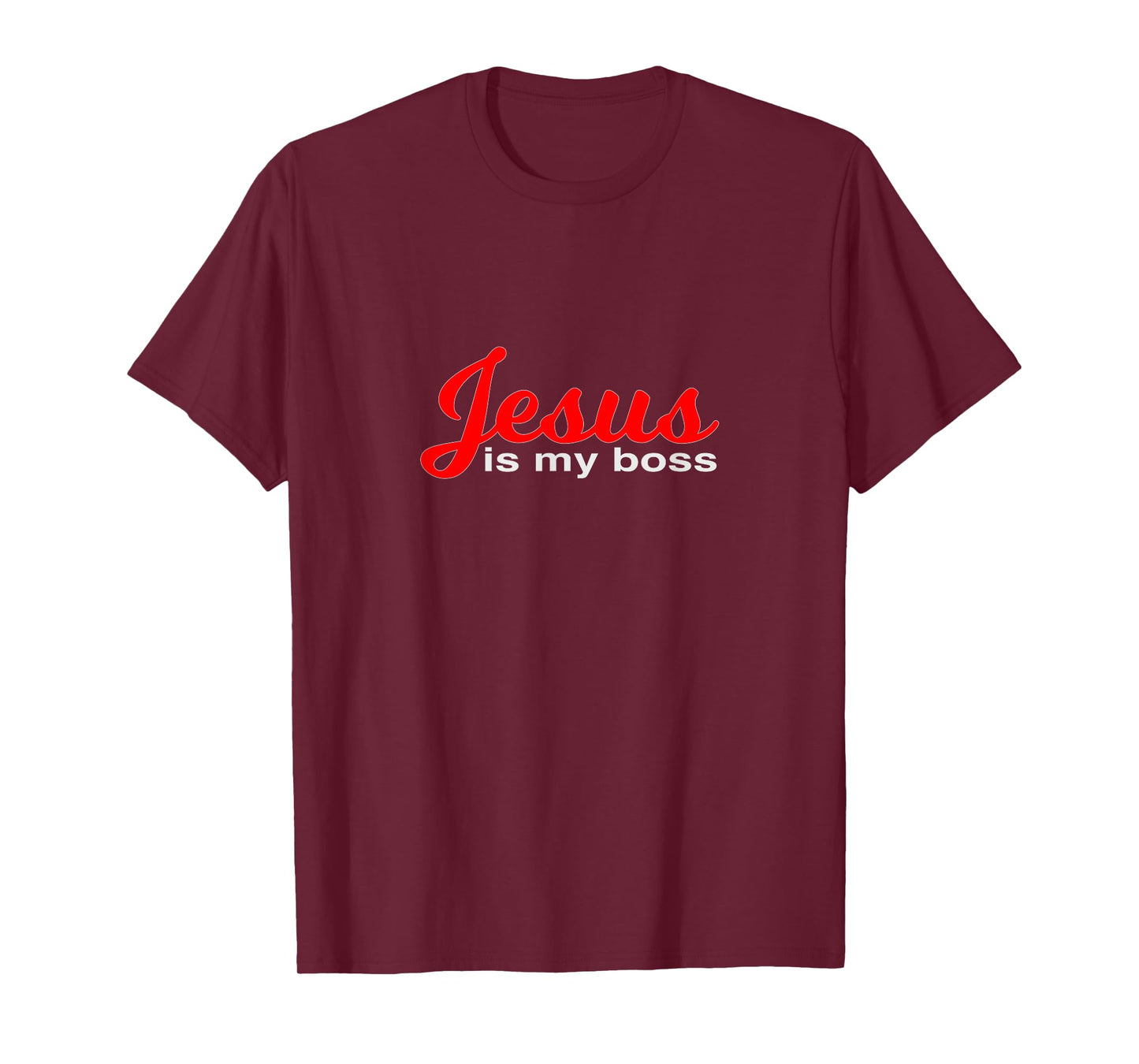 Jesus Is My Boss Christian Design for Christianity T-Shirt