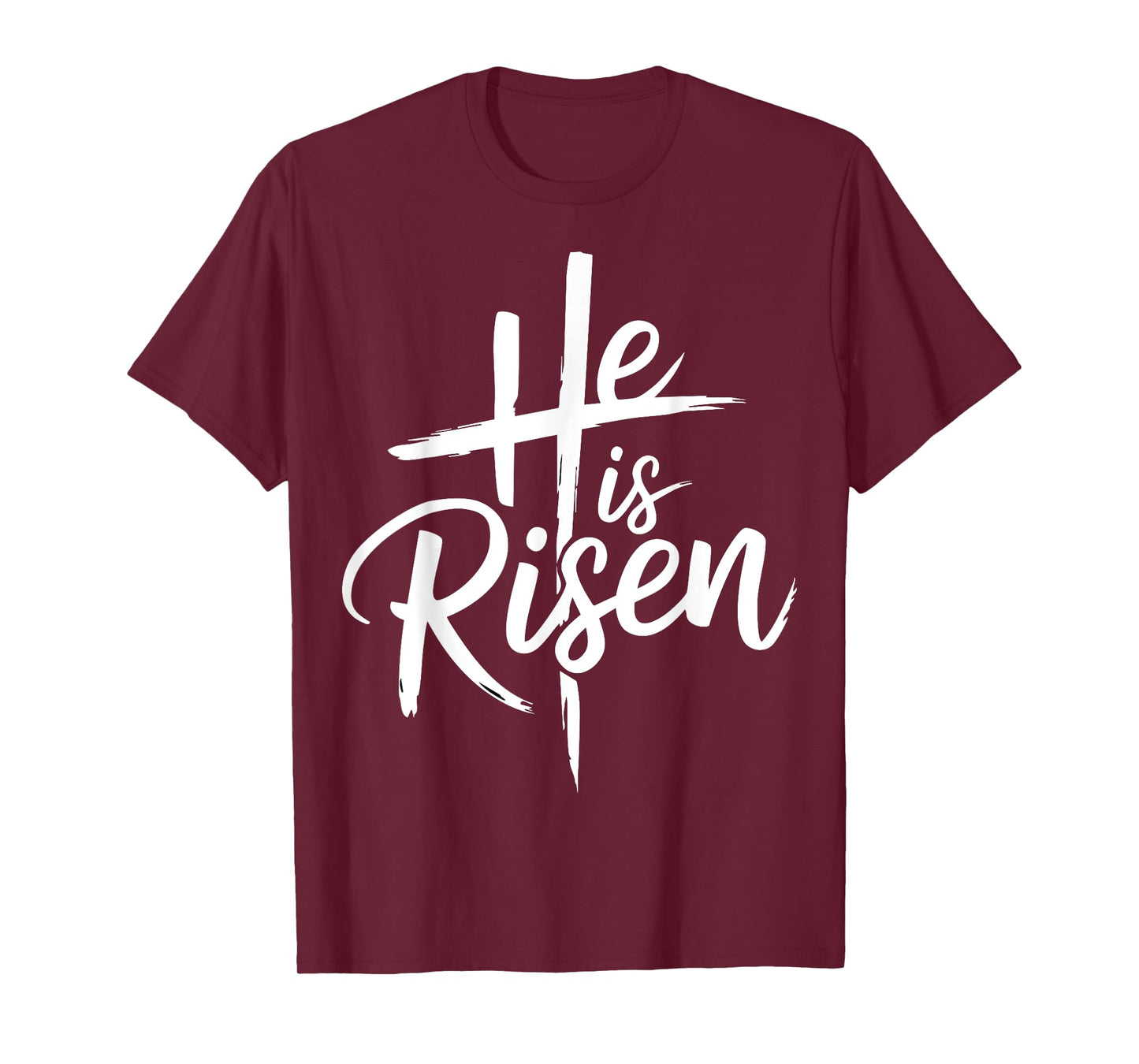 He is risen jesus cross for christian easter day T-Shirt