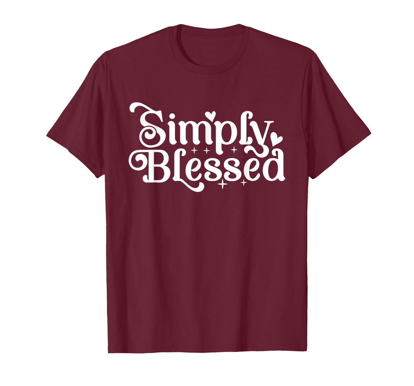 Blessed Beyond Measure Simply Blessed Family Blessing Faith T-Shirt