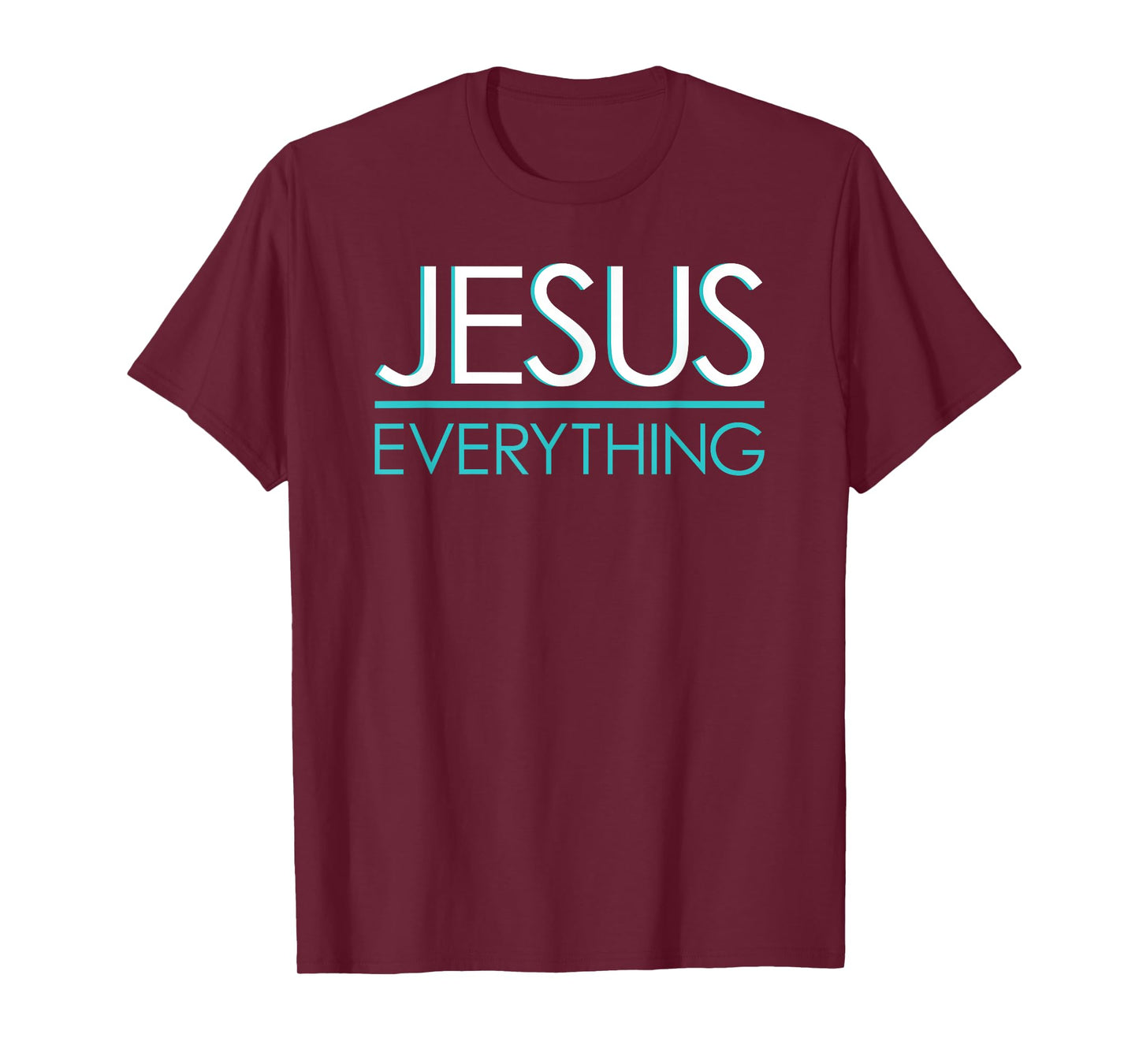 Jesus Over Everything praise Christian worship tee shirt T-Shirt