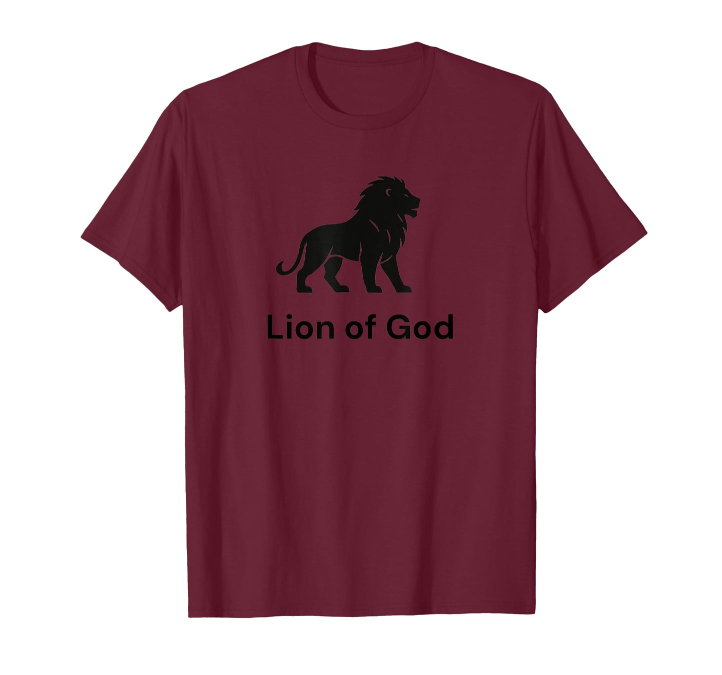 Lion of God | Christian Faith Minimalistic T-Shirt