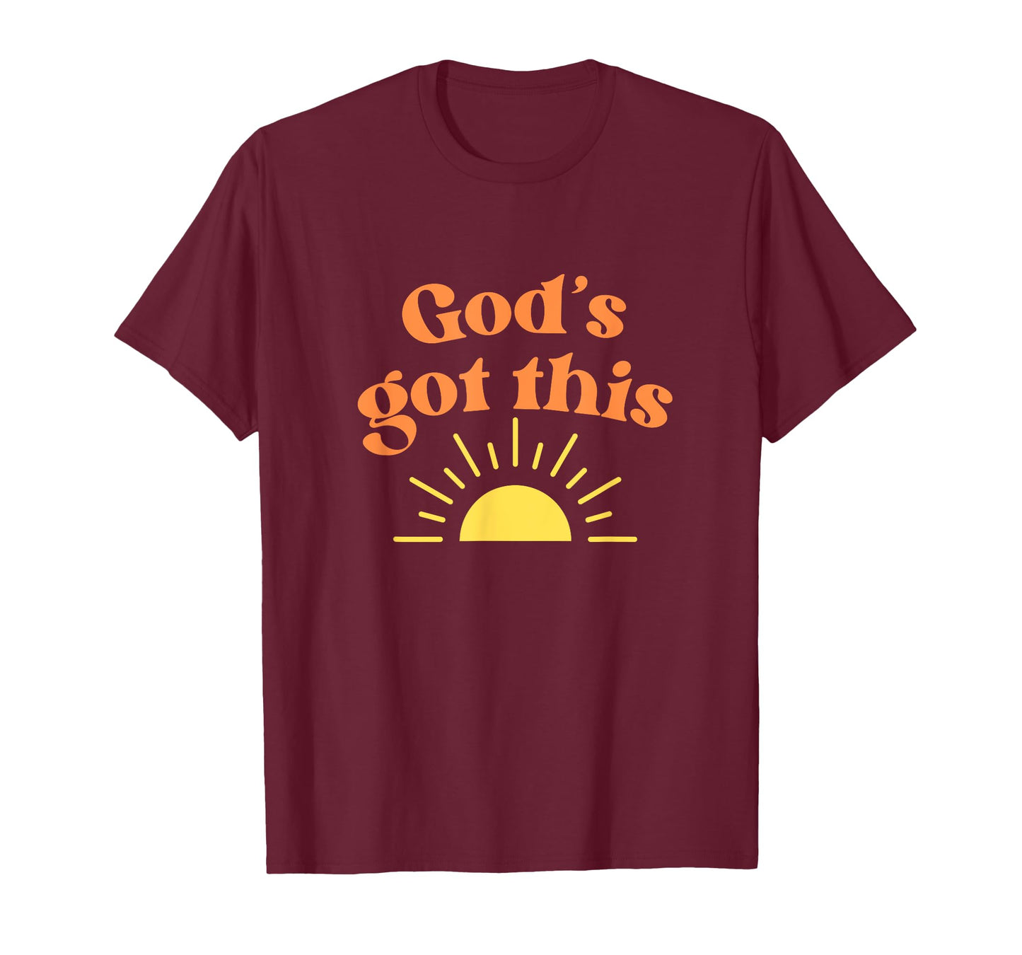 Inspirational and cute Christian - God's got this T-Shirt