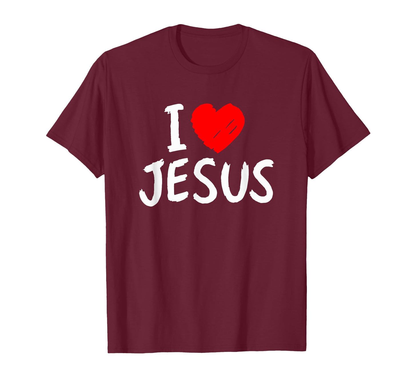 Jesus I Love Jesus-Jesus Loves You Christian God Faith Bible T-Shirt