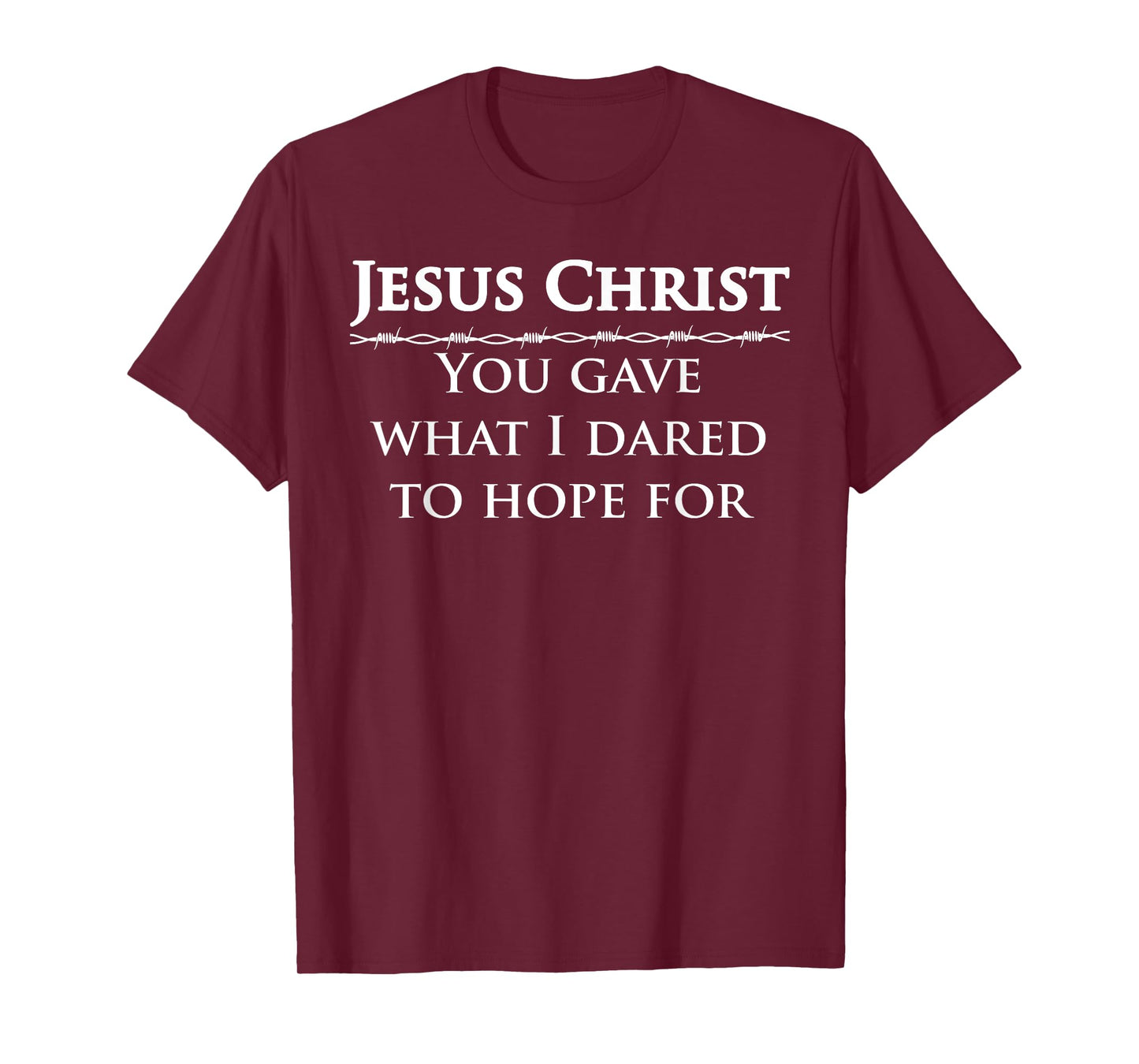 1 Samuel 1 27 Study Bible Verse Jesus Christ Love The World T-Shirt