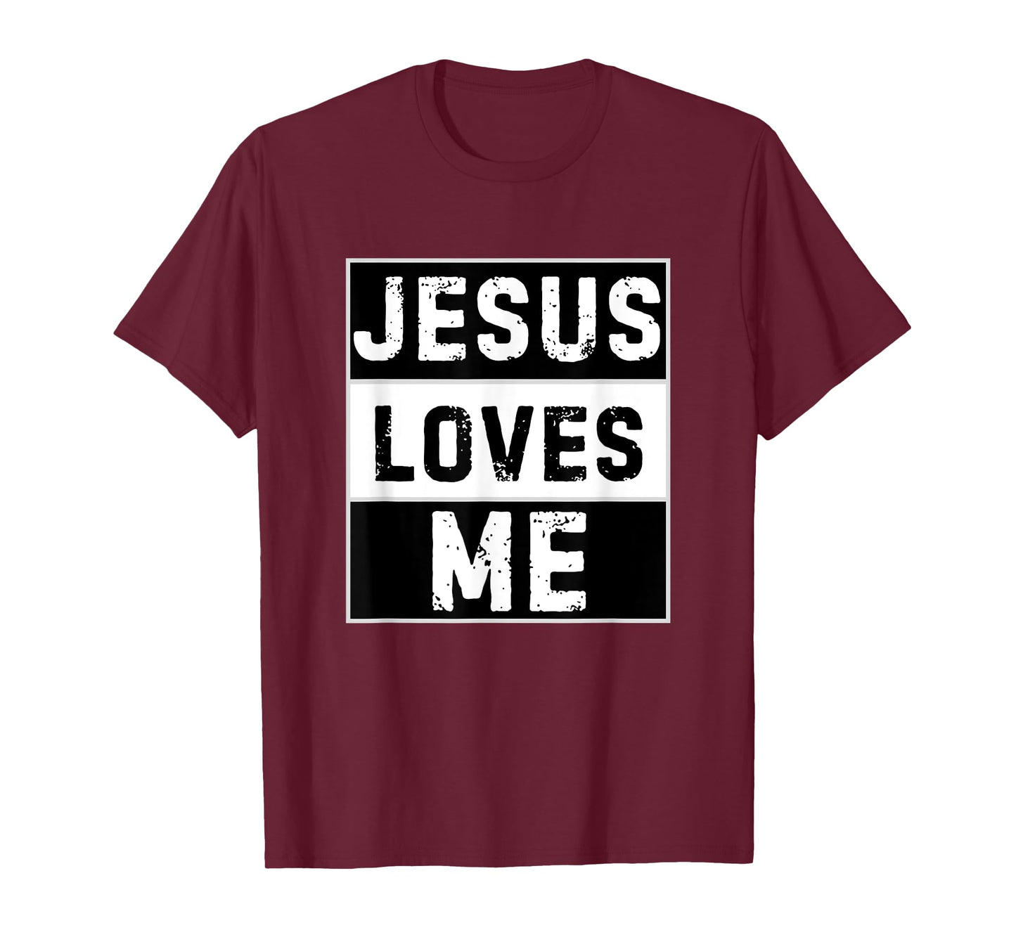 Jesus Loves Me Funny Jesus Adult Kids Toddler Baby 5T 4T 3T T-Shirt