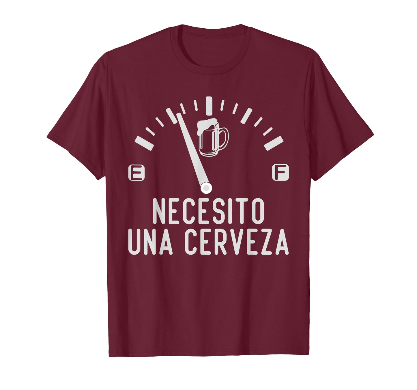Necesito Una Cerveza Funny Mexican Beer Drinking Party T-Shirt