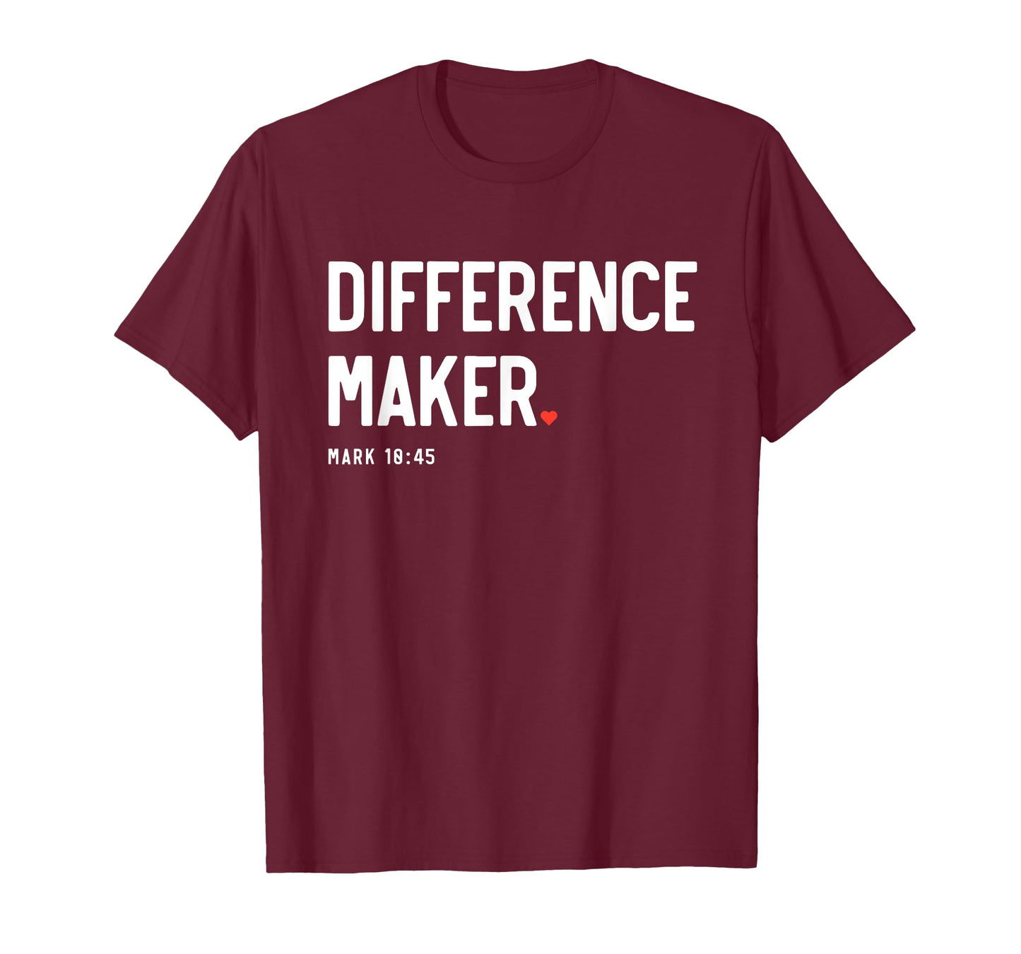 Missions Trip Difference Maker Christian Gifts Missions Trip T-Shirt