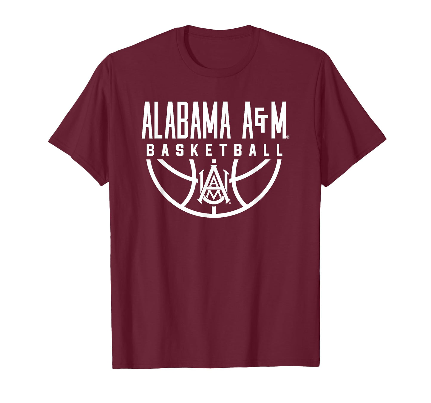 Alabama A&M University Bulldogs Basketball Arch T-Shirt