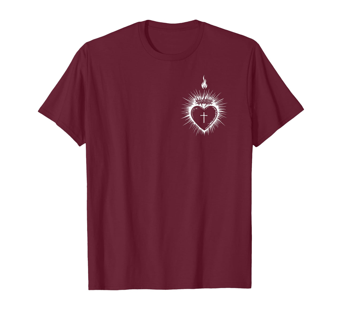 Sacred Heart of Jesus Men Women Jesus Christ Christian T-Shirt