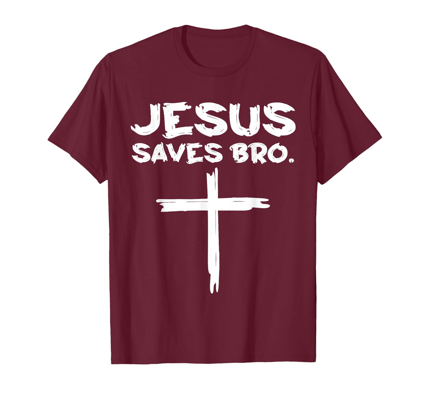Jesus Saves Bro - Jesus Cross Vintage T-Shirt