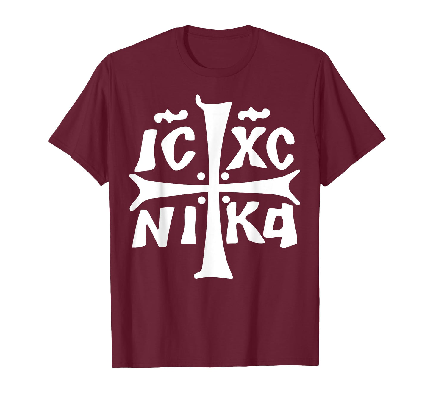 IC XC NIKA Cross Christogram Orthodox Christian T-Shirt