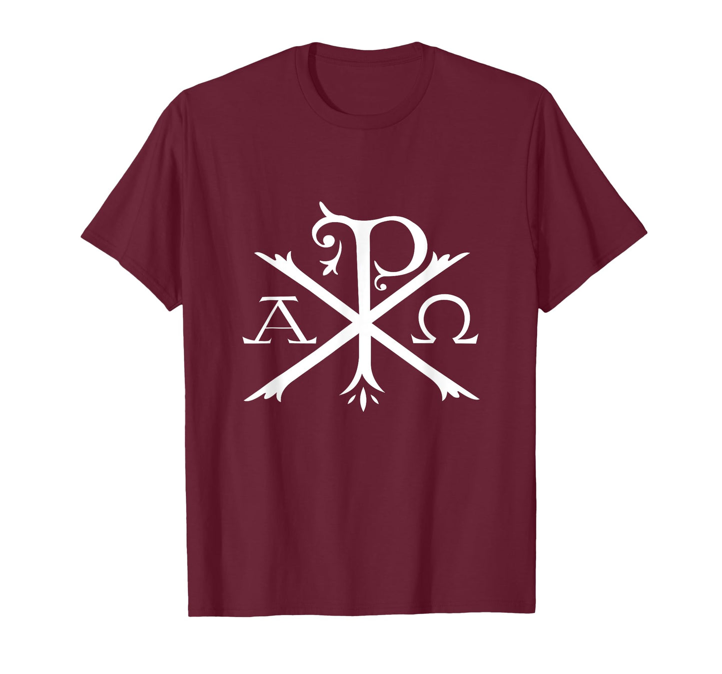 Christian Chi Rho T-Shirt Labarum Christogram Cross Faith T-Shirt
