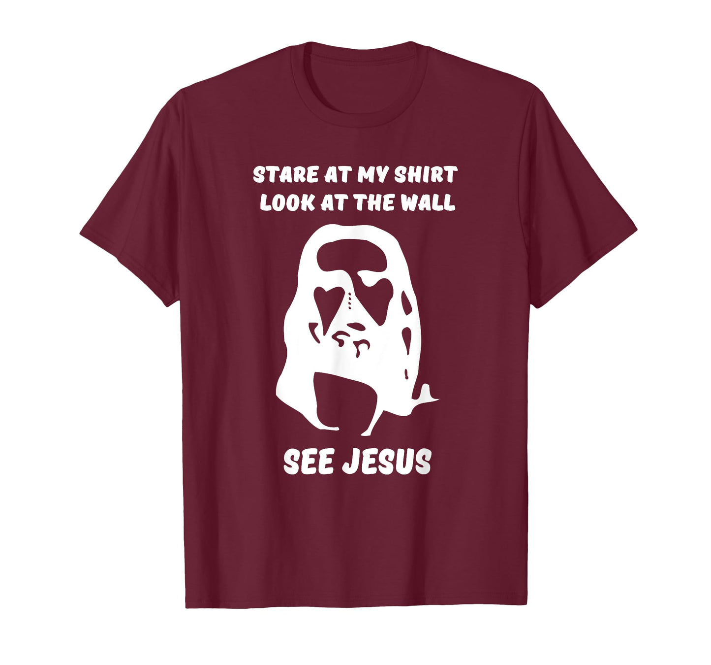 Easter Gift Jesus Christ Christian Gift Optical Illusion T-Shirt