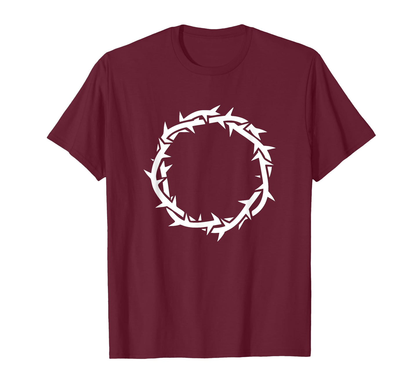 Jesus Crown of Thorns. Christian faith devotional T-Shirt