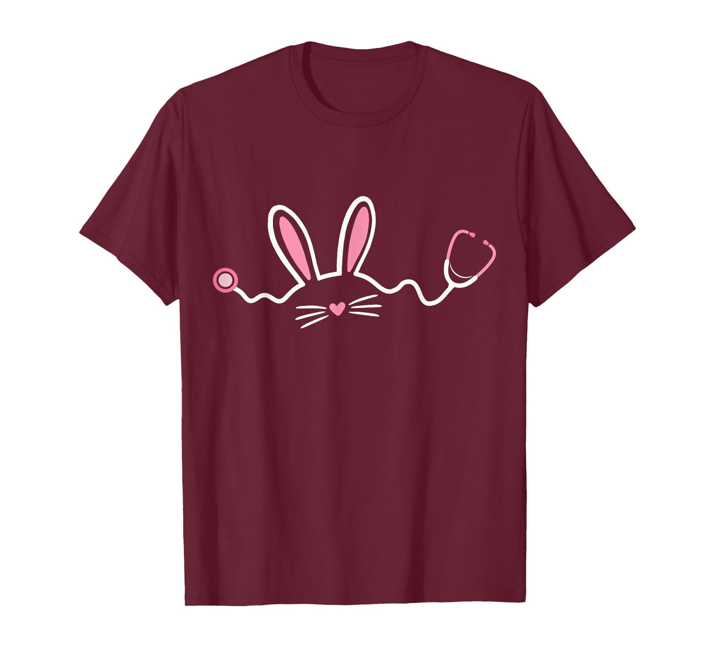 Bunny stethoscope for nurse and doctor in hospital easter T-Shirt